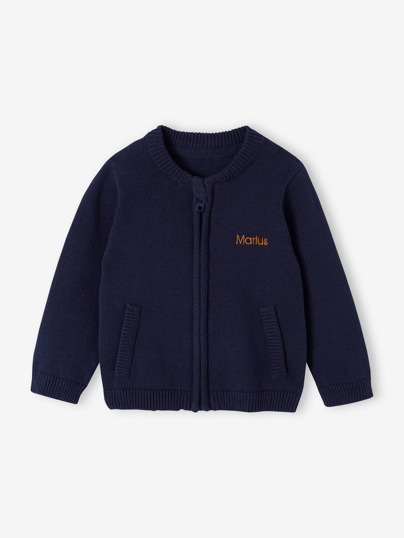 Navy blue baby girl cardigan hotsell