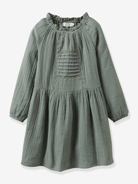 Fille-Robe fille en gaze de coton CYRILLUS