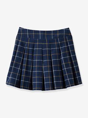 Girls-Pleated Skirt by CYRILLUS