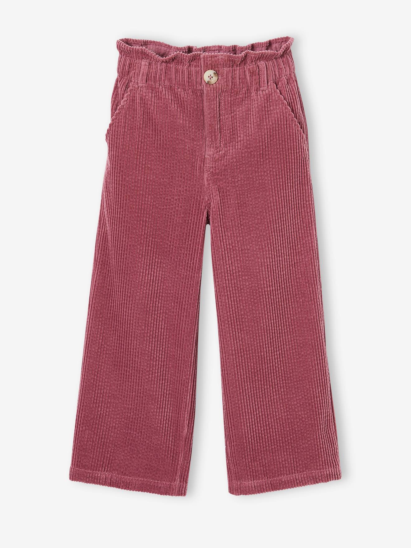 Pantalon Velours Oilily Fille Taille 92 - Rose Framboise, Excellent état