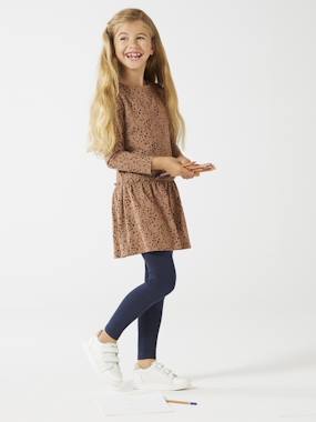 Legging fille ceinture irisée Basics  - vertbaudet enfant