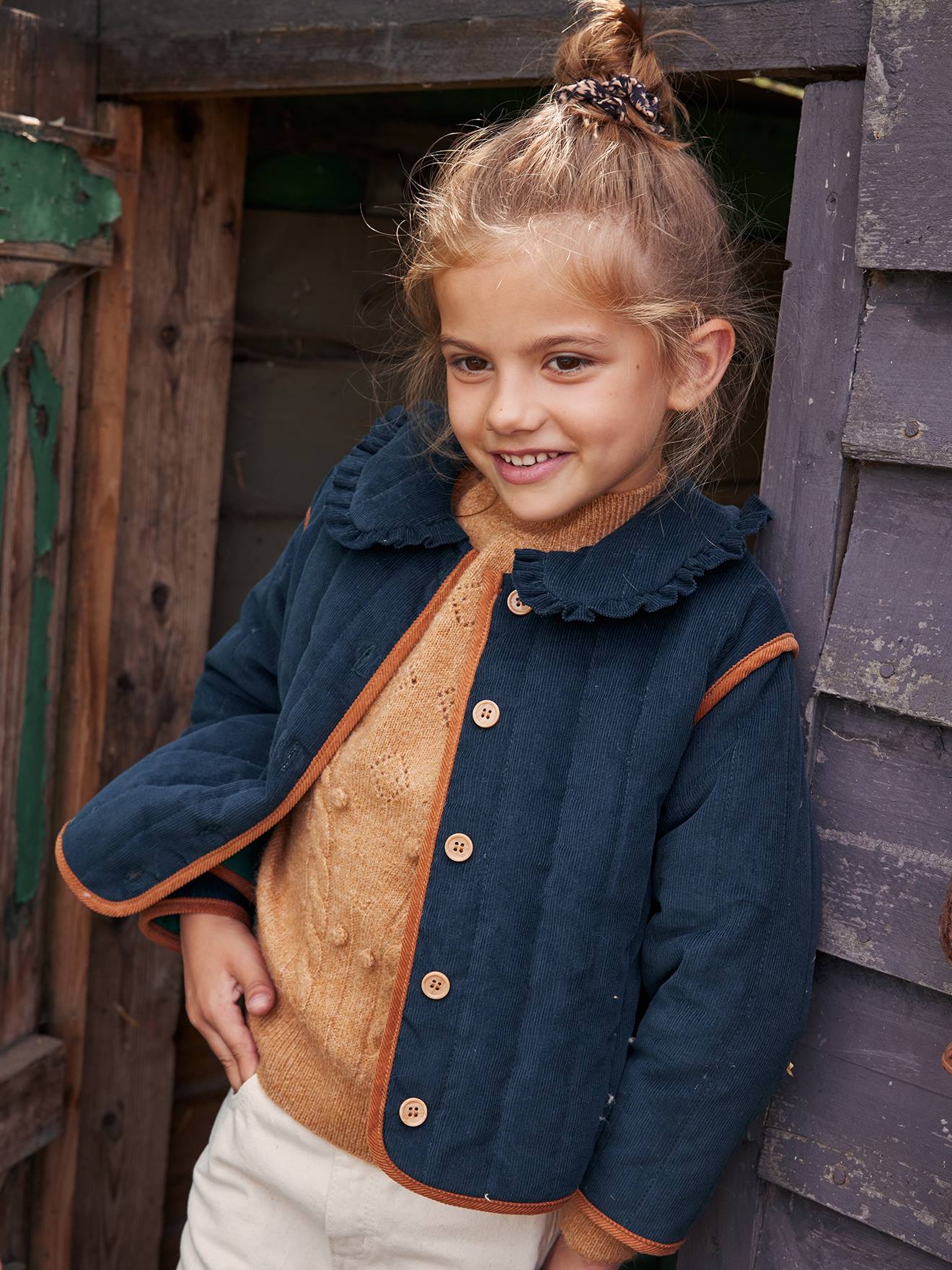 Girls 2024 corduroy jacket