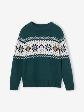 -Pull jacquard de Noël enfant collection capsule famille