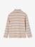 Polo Neck Top in Rib Knit for Girls multicoloured+striped blue - vertbaudet enfant 