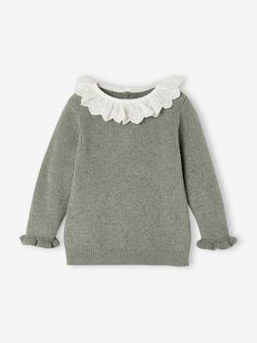 -Jumper in Brioche Stitch for Babies