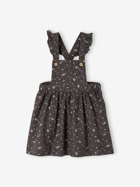 Baby-Dungaree Dress in Carded Cotton for Babies