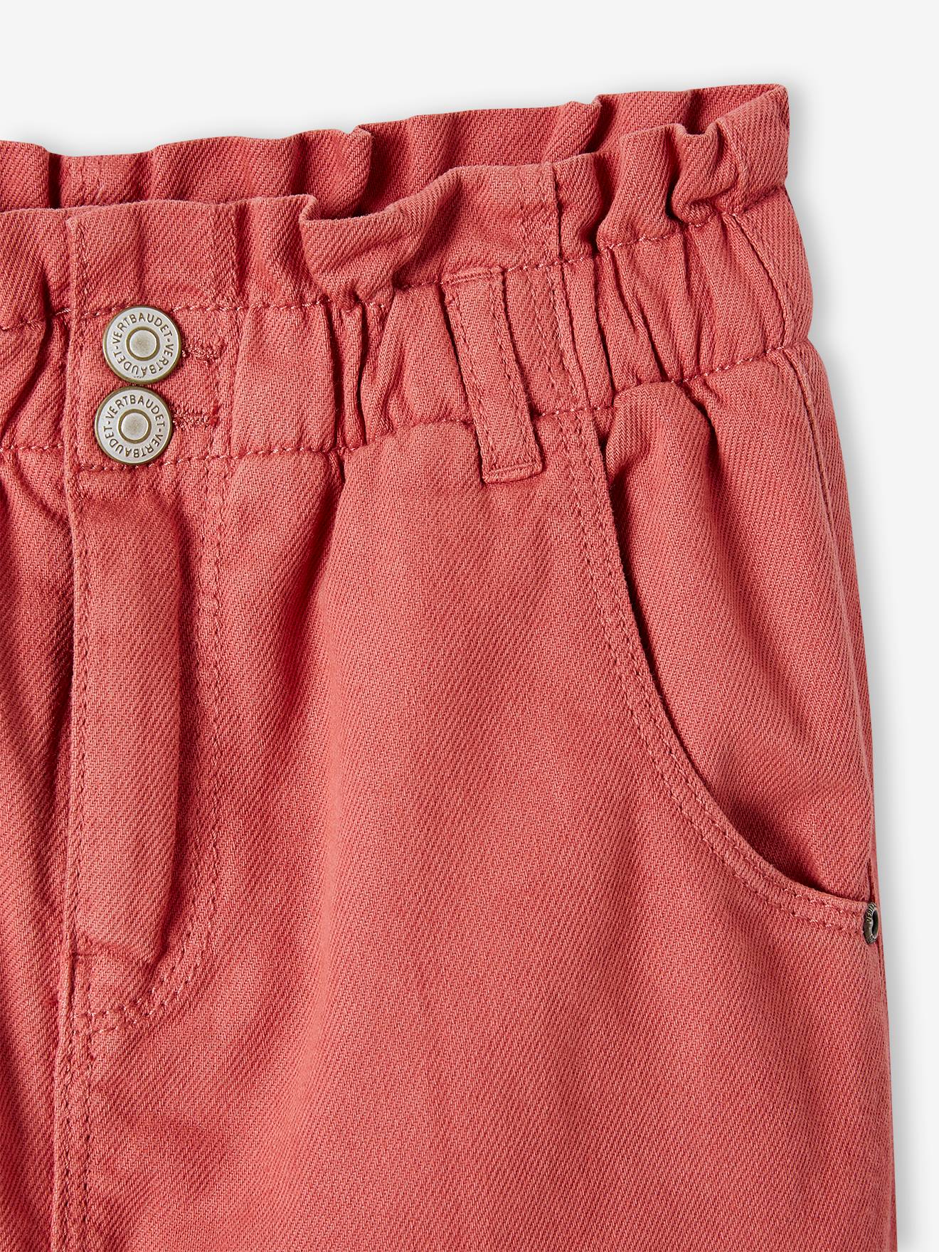 Womens Pink Linen Trousers