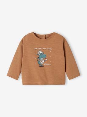-Long Sleeve "My Little Dragon" Top for Babies