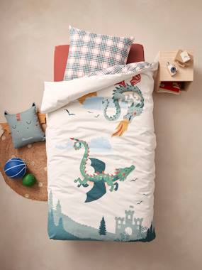 Bedding & Decor-Duvet Cover + Pillowcase Set, Dragons