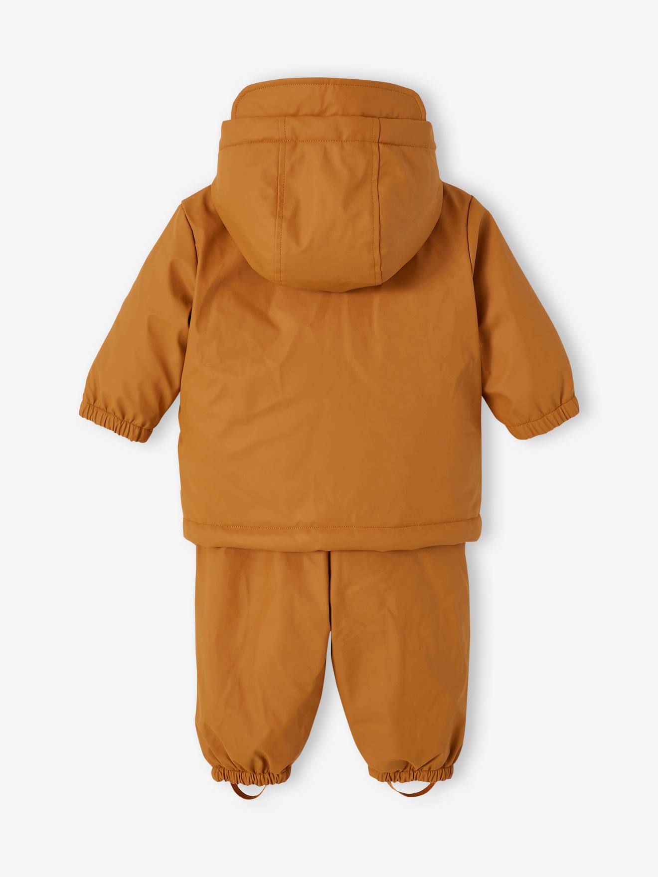 Manteau et pantalon de pluie bébé - caramel, Bébé