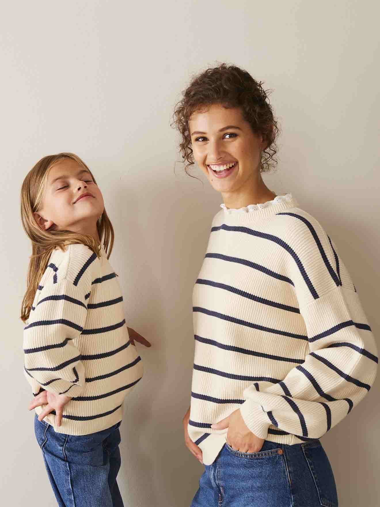 Pull maman fille hot sale