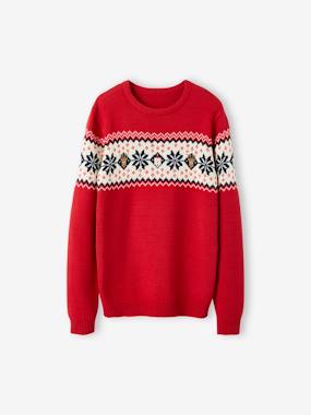 Maternity-Christmas Jacquard Jumper for Adults, Family Capsule Collection