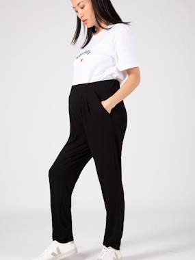 -Carrot Fit Bandless Maternity Trousers, Oscar by ENVIE DE FRAISE