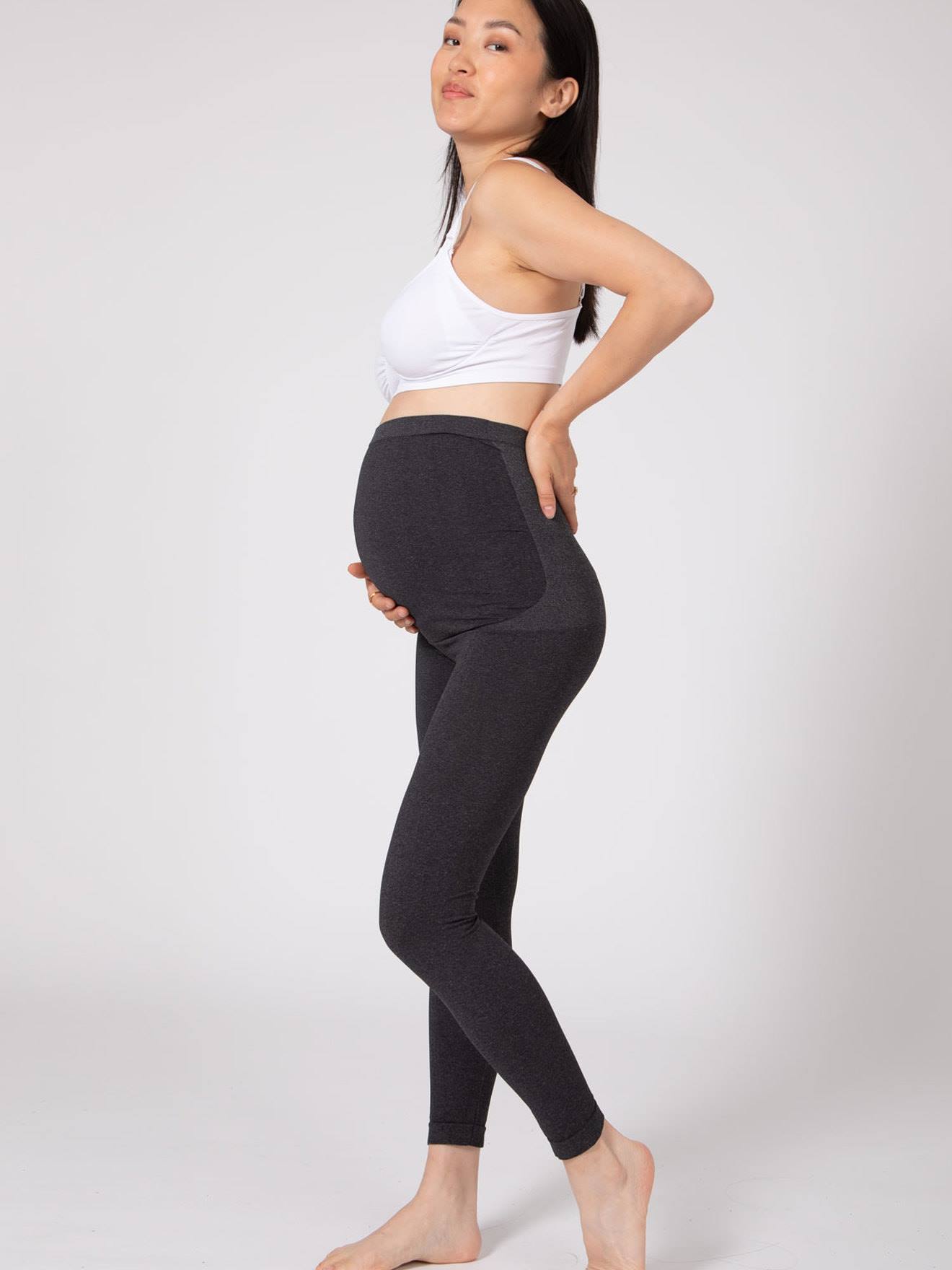 Maternité - Legging de grossesse sans coutures