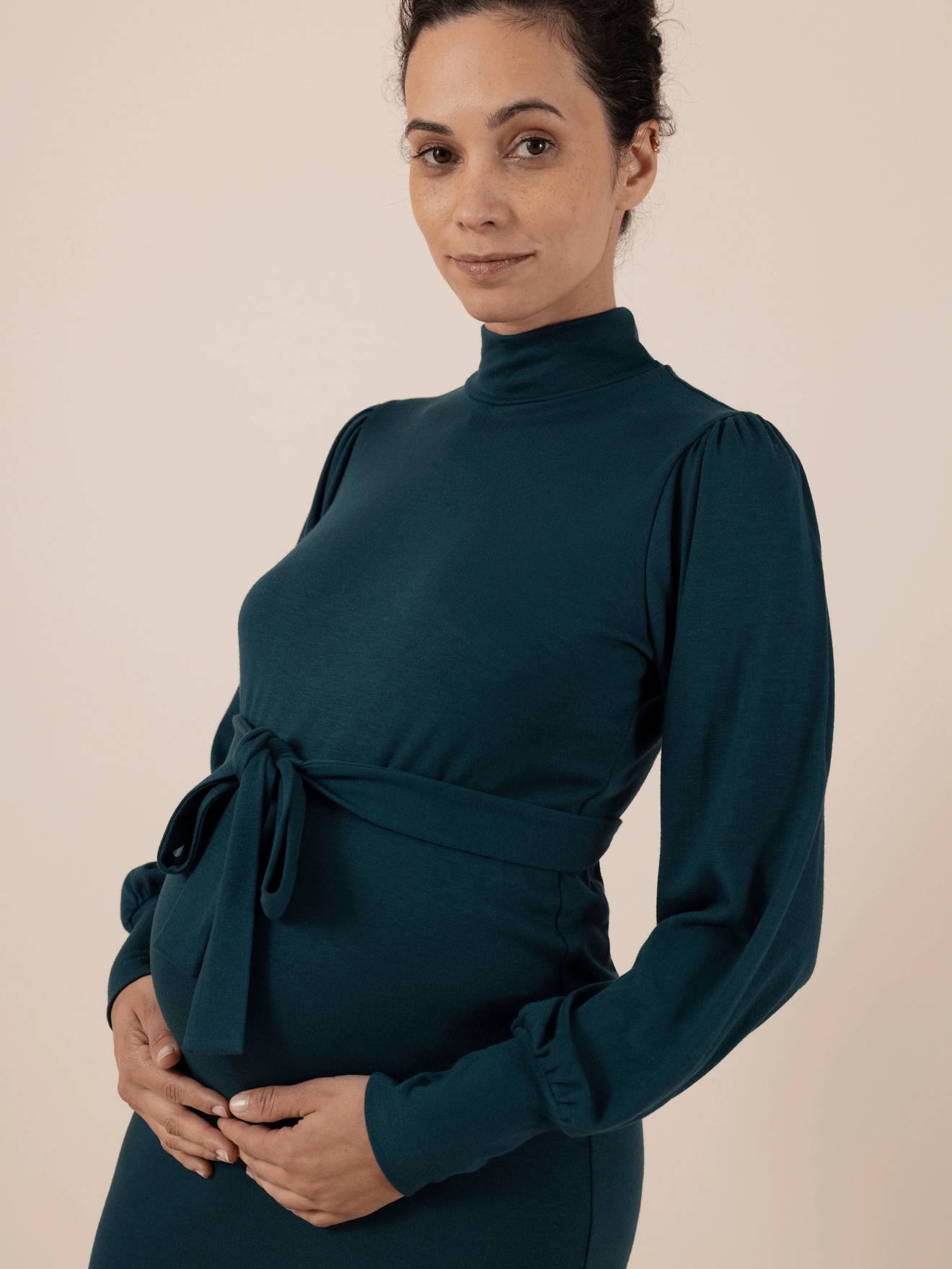 Robe pull de grossesse en maille fine Irina Ls ENVIE DE FRAISE