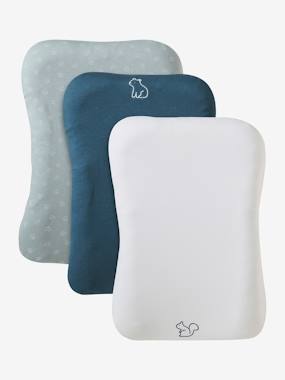 VERTBAUDET Lot De 2 Housse Matelas à Langer Animaux Éponge Noix De Pécan - Ourson Ou Biche
