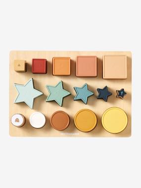 Toys-Educational Games-Shape Sorting Board in Wood FSC® & Silicone