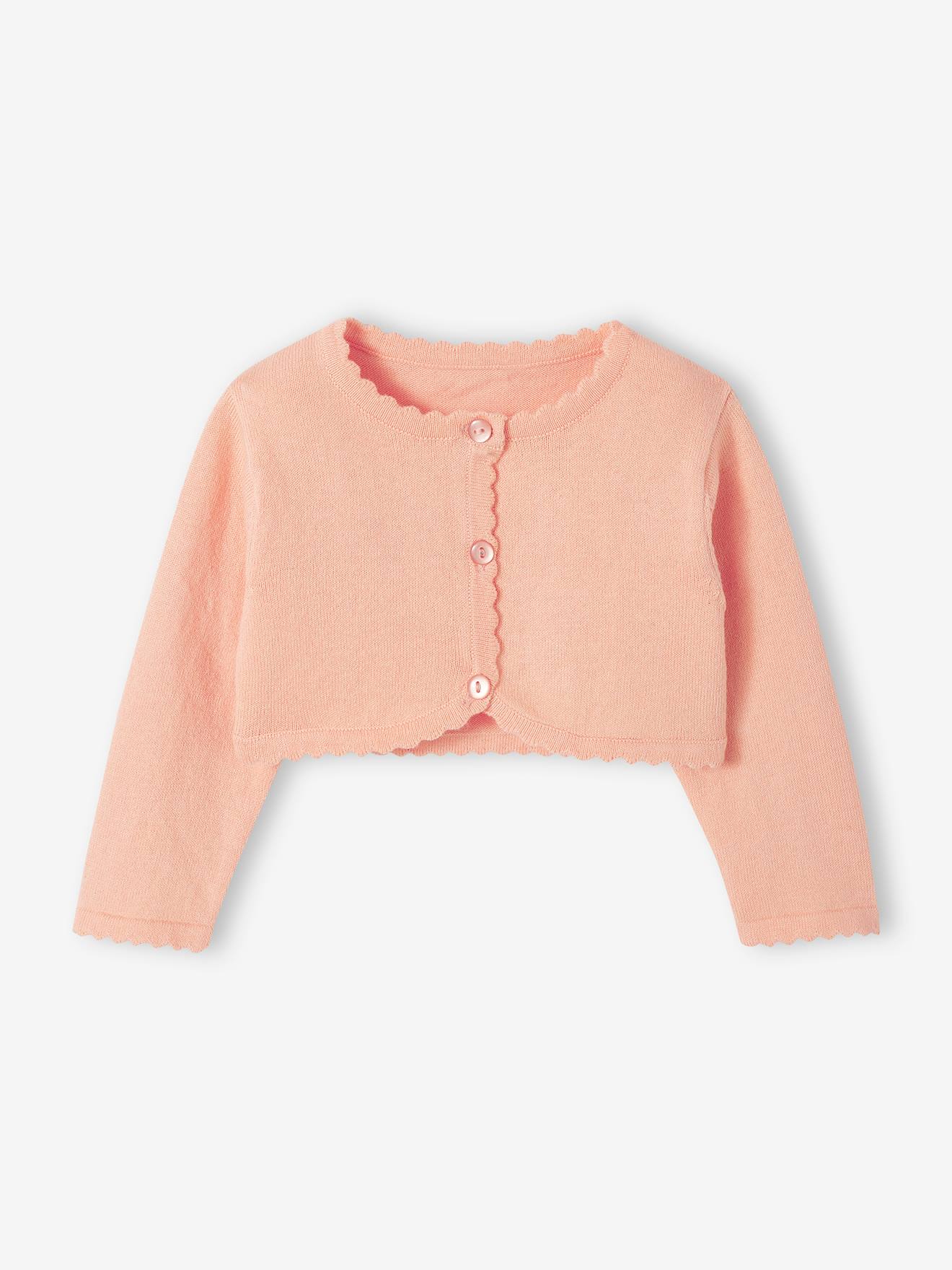 Boléro Velours Bébé CATIMINI 3 Mois Blanc - Occasion Très Bon état Doux Et Chaud