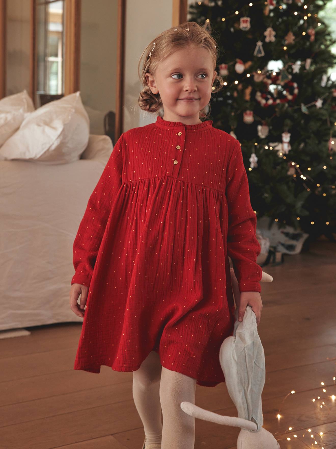 Cotton Christmas Dress