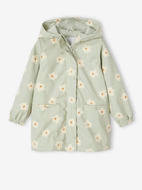 Fille-Manteau, veste-Ciré à capuche imprimé fille