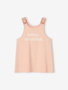 Sports Top in Techno Fabric, for Girls  - vertbaudet enfant