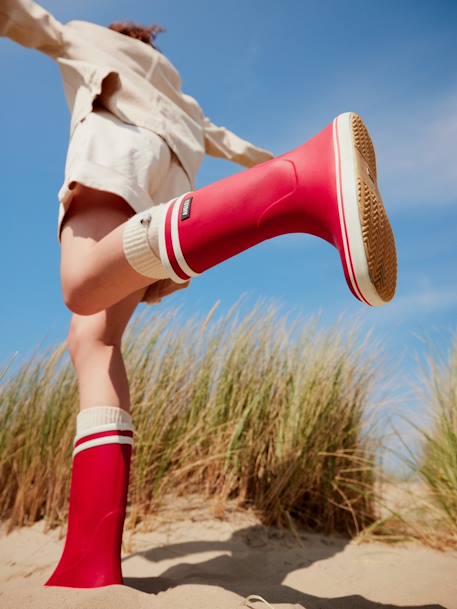 Wellies for Girls, Lolly Pop by AIGLE® Light Green+Light Pink+Pink+Red+Yellow - vertbaudet enfant 