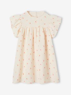 Fille-Robe-Robe en gaze de coton fille