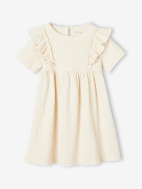 Girls-Ruffled Dress for Girls