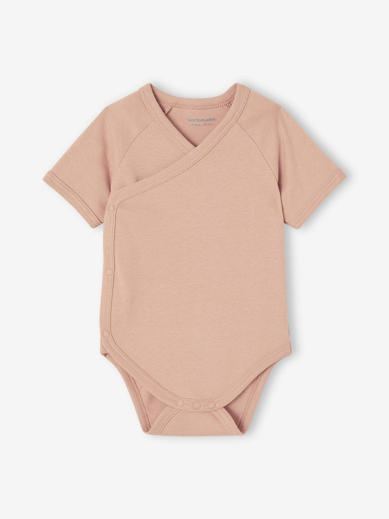 Lot De 7 Bodies Bébé En Coton Doux - Col Rond Américain - Boutons-pression Entrejambe - Marque NEXT
