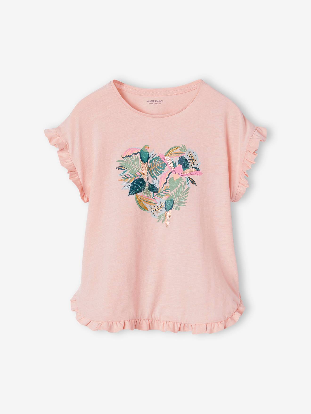 soorploom◇Frill Tee Natural Pointelle◇4y Frill Tee – Soor Ploom