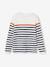 Sailor-Style Striped Jumper for Boys BROWN MEDIUM STRIPED+ecru+green+GREEN MEDIUM SOLID WITH DESIG - vertbaudet enfant 