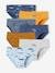 Lot de 7 slips stretch baleines garçon en coton bio bleu ciel - vertbaudet enfant 