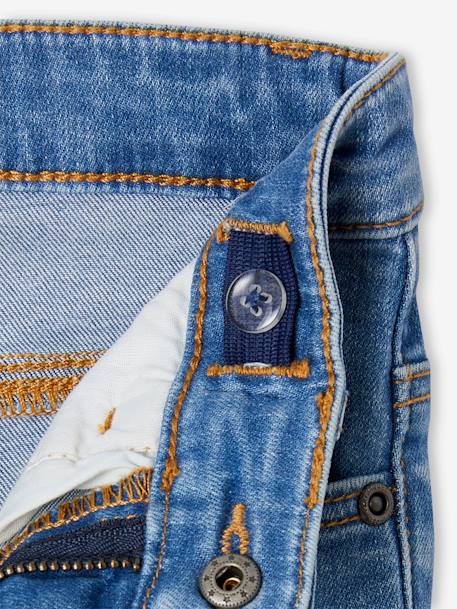 Jean slim MorphologiK FIN 'waterless' garçon DENIM BRUT+denim gris+DENIM GRIS FONCE+double stone+STONE - vertbaudet enfant 