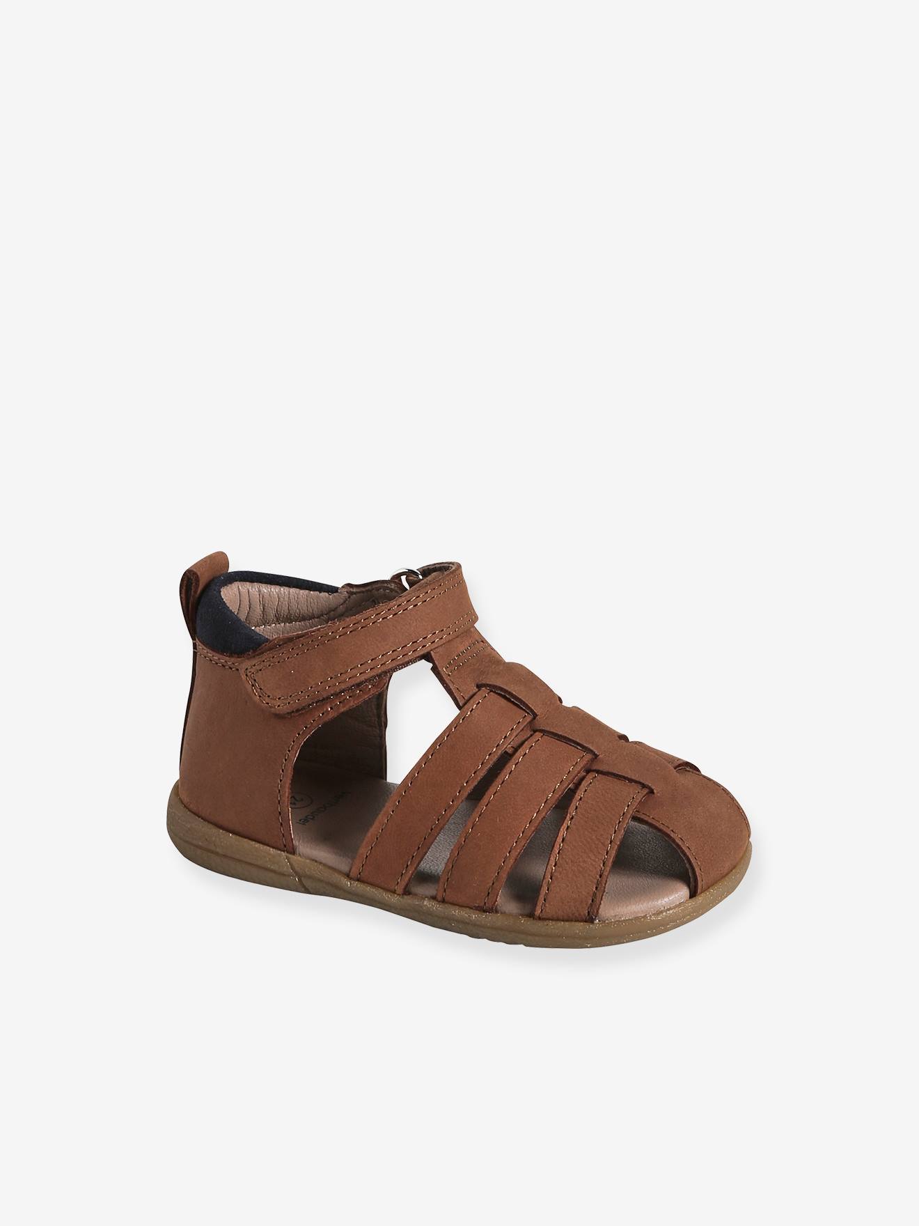 Jacadi Kids' Baby Boy Leather Sandals In Neutral | ModeSens