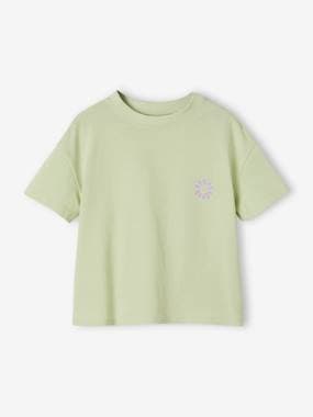 Girls-Plain Basics T-Shirt for Girls