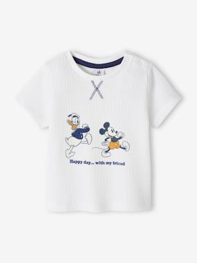 Baby-T-shirts & Roll Neck T-Shirts-T-shirts-Mickey Mouse Honeycomb T-Shirt for Babies, by Disney®