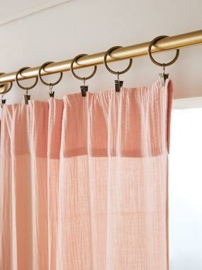 Sheer Cotton Gauze Curtain  - vertbaudet enfant