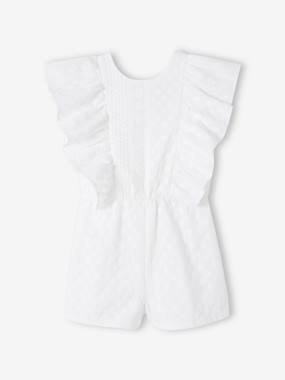 Combishort en broderie anglaise cérémonie fille  - vertbaudet enfant