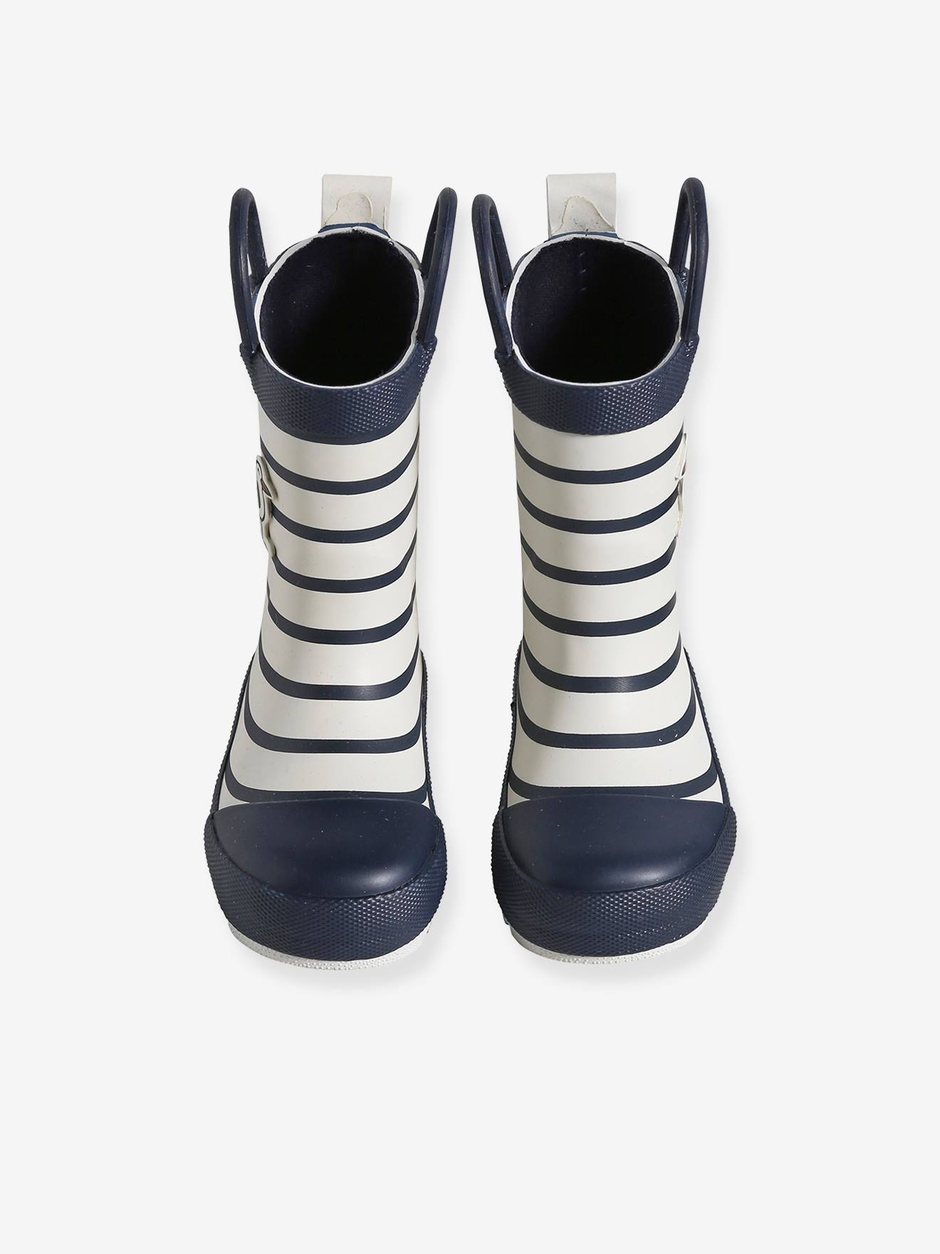 Striped wellies outlet