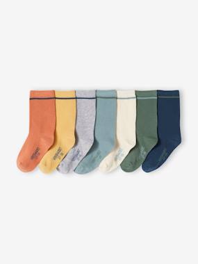 Garçon-Collection sport-Lot de 7 paires de chaussettes garçon