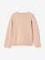 Fine Knit Basics Cardigan for Girls almond green+marl grey+navy blue+peach+rosy+vanilla - vertbaudet enfant 