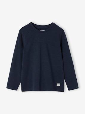 Boys-Tops-Long Sleeve Colour Top for Boys