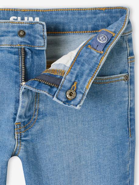 WIDE Hip, MorphologiK Slim Leg Waterless Jeans, for Boys Dark Blue+Dark Grey+Denim Blue+denim grey+double stone - vertbaudet enfant 