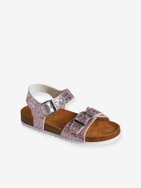 Shoes-Double Adjustable Buckle Sandals for Children, Designed for Autonomy 