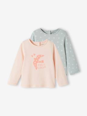 -Lot de 2 T-shirts bébé