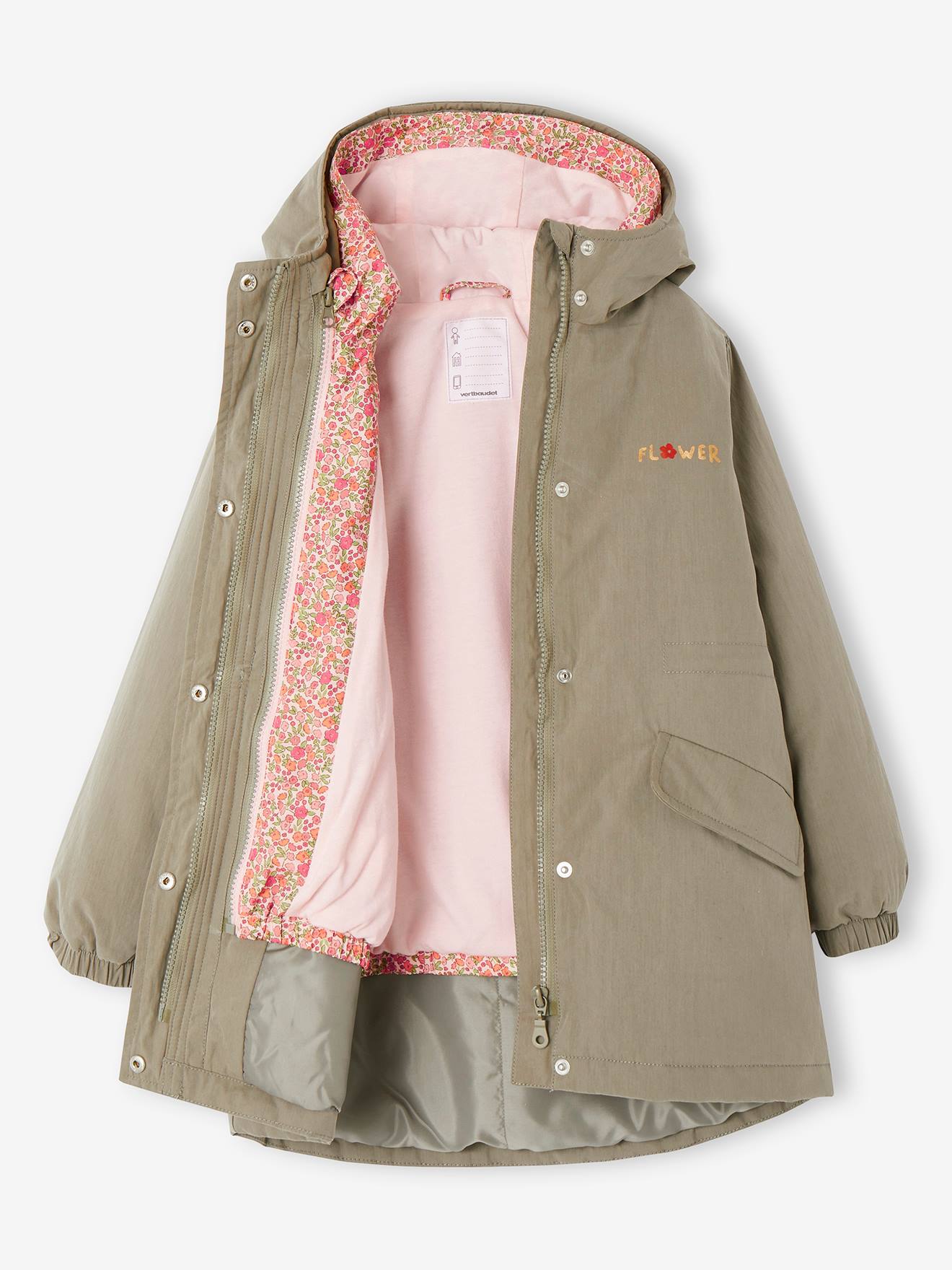 Parka vertbaudet online fille