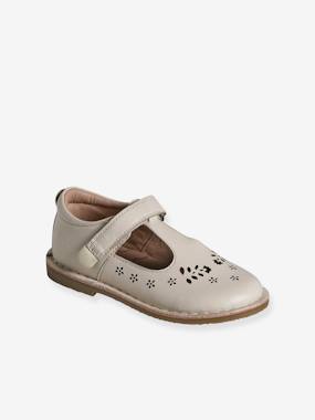 Leather Shoes for Girls, Designed for Autonomy  - vertbaudet enfant