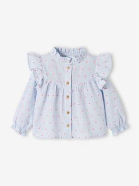 Baby-Blouses & Shirts-Ruffled Blouse for Babies