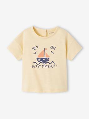 Baby-T-shirts & Roll Neck T-Shirts-T-shirts-"Sea Animals" T-Shirt for Babies