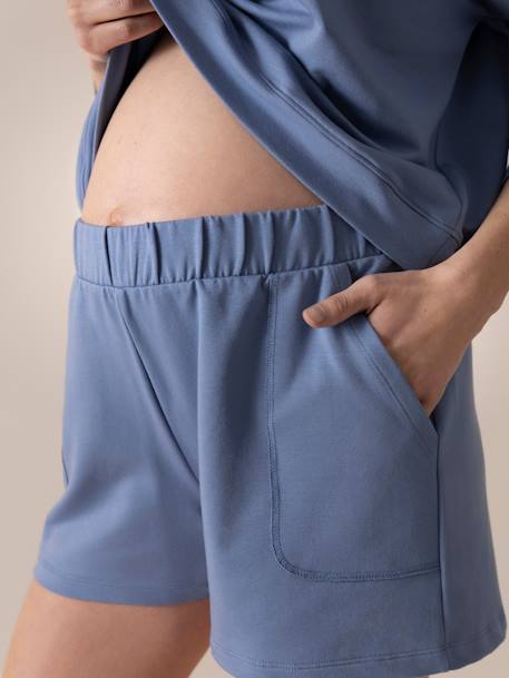 Short Pyjama Homme Modal Besbomig - Léger, Respirant Avec Poches (Taille Oversize)